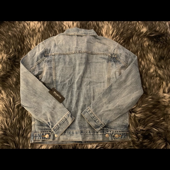 Brunette the Label Lindsay Denim Jacket. - Picture 4 of 12